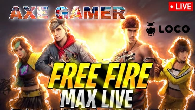 live stream New Style With New Update ☺️Free Fire Max Live Stream By AXE 🪓 GAMER , FOLLOW ME 