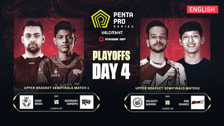 live stream [EN] Penta Pro Series - Valorant | VCT Off//Season Official Event | Playoffs - Day 4