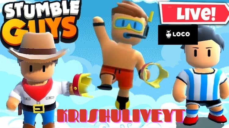 KrishuLiveYT Fall Guys 22-09-2023 Loco Live Stream