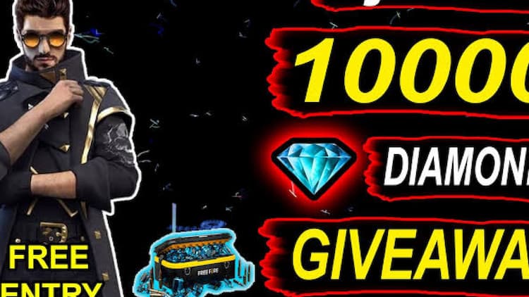 live stream  free fire 2000 diamond giveaways