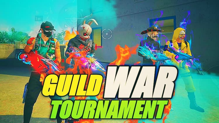 live stream Guild WAR TOURNAMENT 🔥 FREE FRE live with illusionist YT