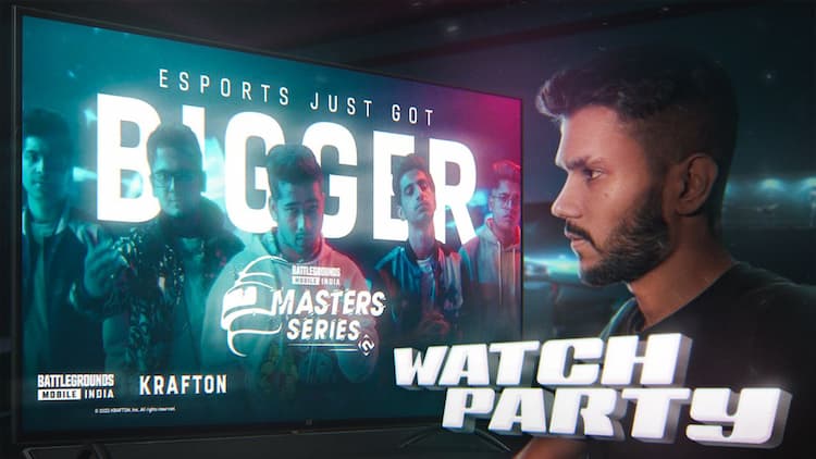 live stream Master Series Watch party toh hain!!!!