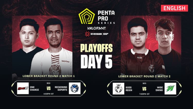 live stream [EN] Penta Pro Series - Valorant | VCT Off//Season Official Event | Playoffs - Day 5