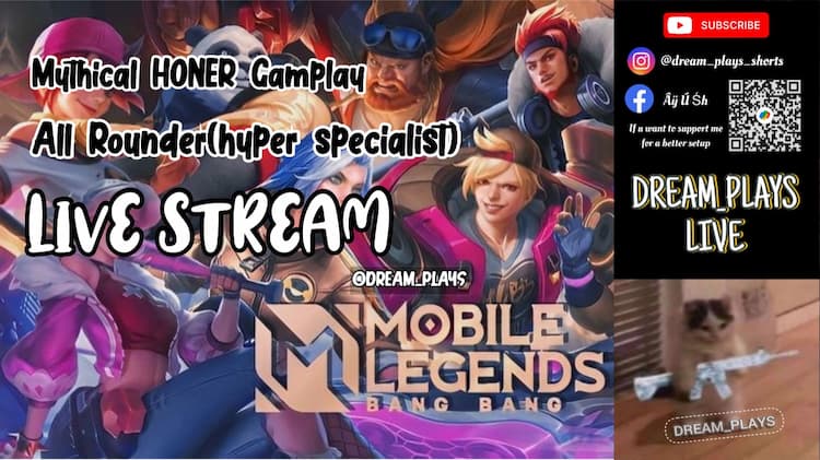 DreamPlays_official Mobile Legends 18-04-2024 Loco Live Stream