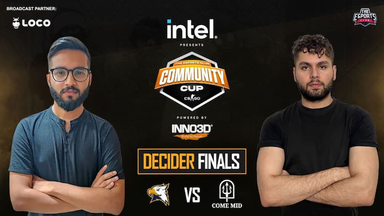 live stream ComeMid vs WickedGaming |Decider Finals| Intel presents TEC COMMUNITY CUP - CS:GO powered by INNO3D