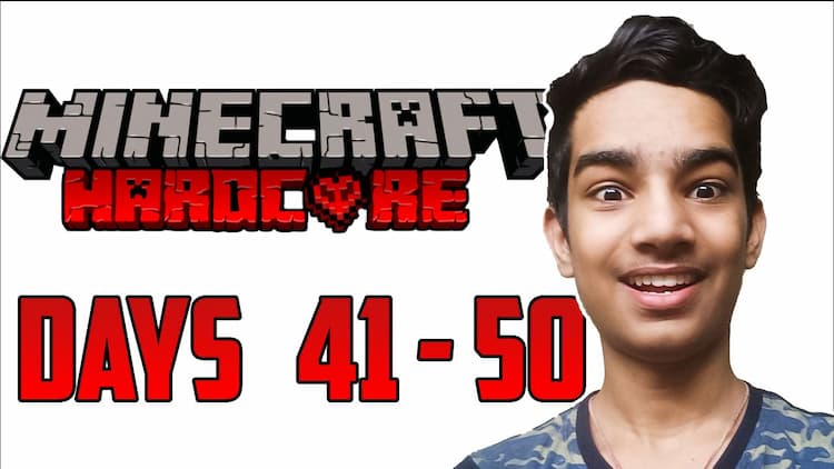 live stream Minecraft Hardcore 41 -  50 Days!!