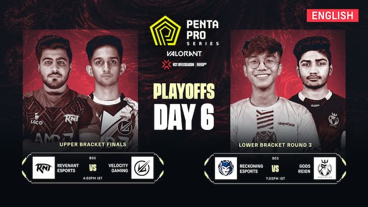 live stream [EN] Penta Pro Series - Valorant | VCT Off//Season Official Event | Playoffs - Day 6