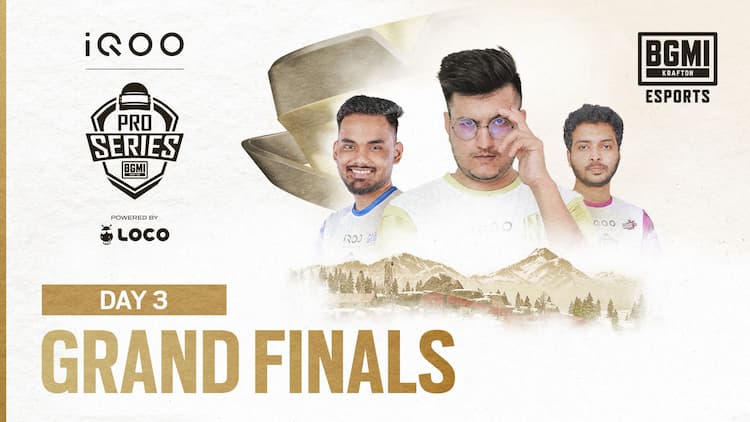 live stream [Hindi] Grand Finals Day 3 | iQOO BMPS Powered By Loco