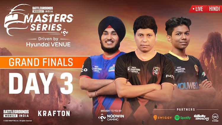 live stream [Hindi] 2022 Battlegrounds Master Series | Grand Finals - Day 3