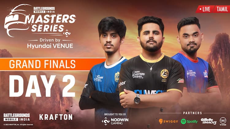 live stream [Tamil] 2022 Battlegrounds Master Series | Grand Finals - Day 2